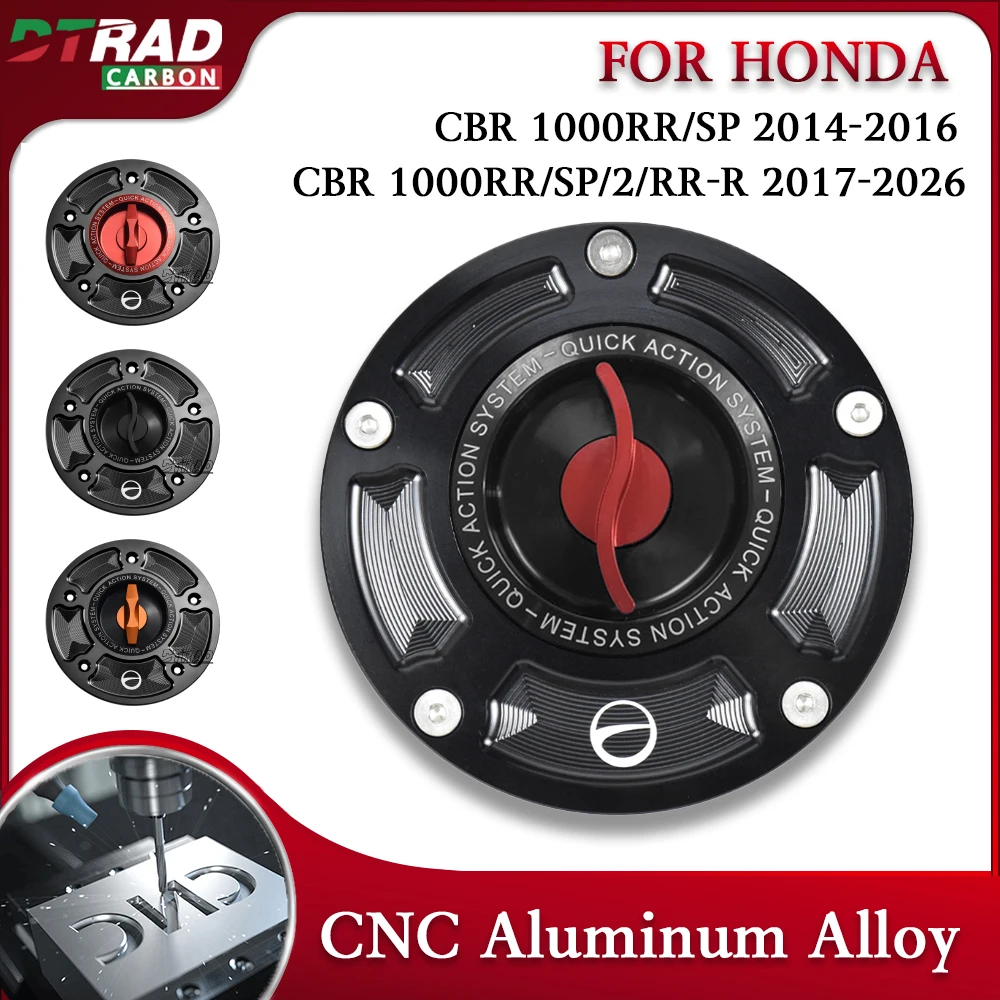 CBR 1000RR Motorcycle Fuel Tank Cap Accessories For HONDA CBR1000 RR/SP/SP2/ RR-R 2014-2026 Quick Release Keyless Gas Tank Cover