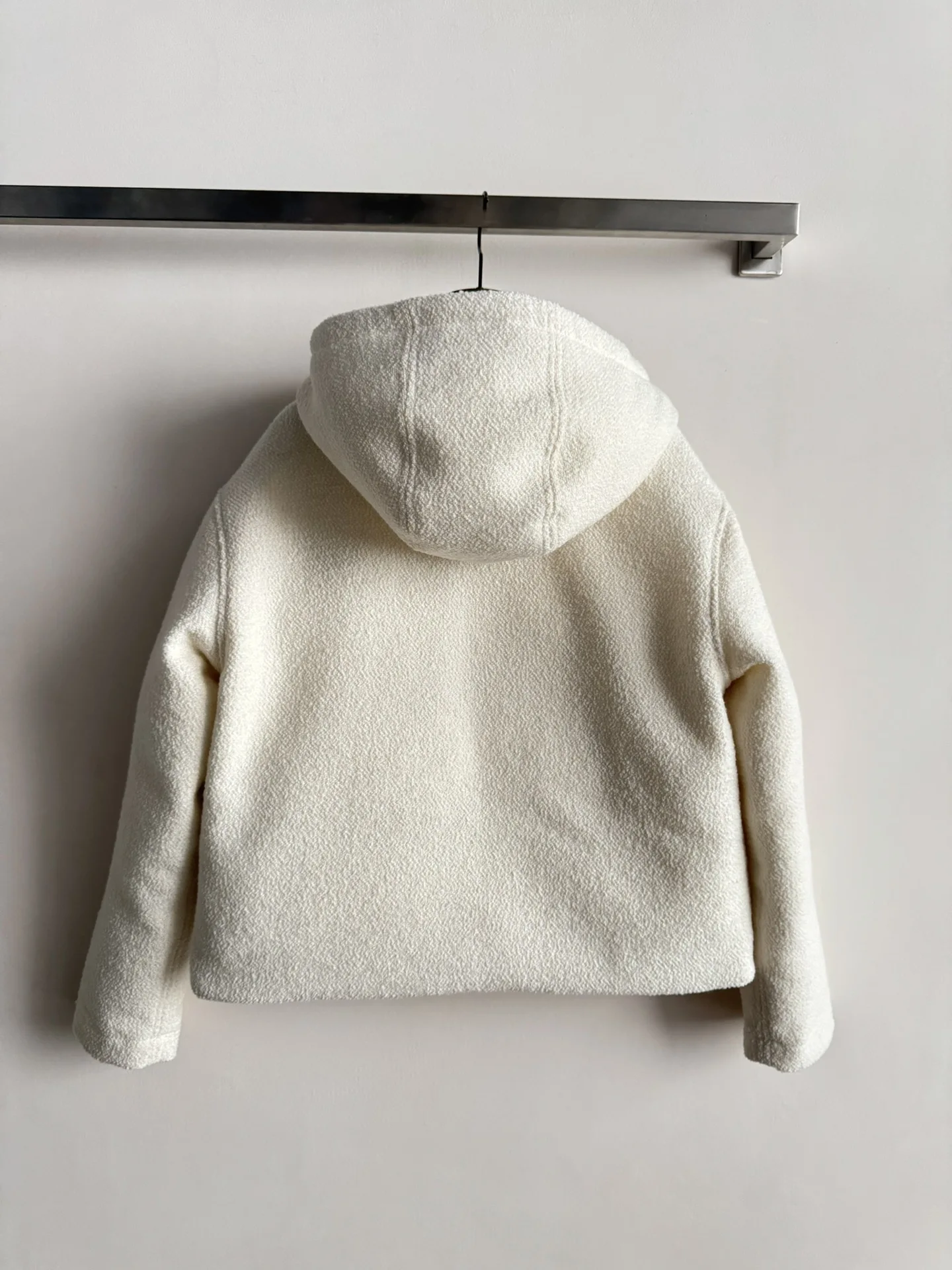 

Winter New Style Women's High Quality Fashion Zipper Hooded Wool Cotton Coat