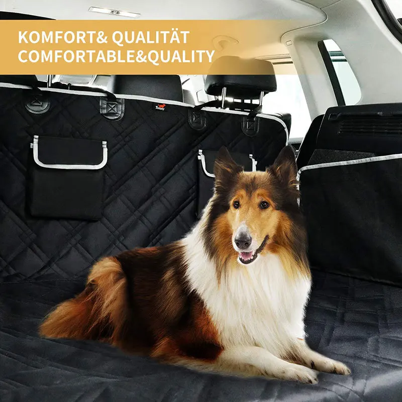 Dog Car Seat Cover Waterproof Scratchproof Anti-dirty Pets Travel Carrier Hammock Protector Cushion Fits Most Cars SUV Mat Pad