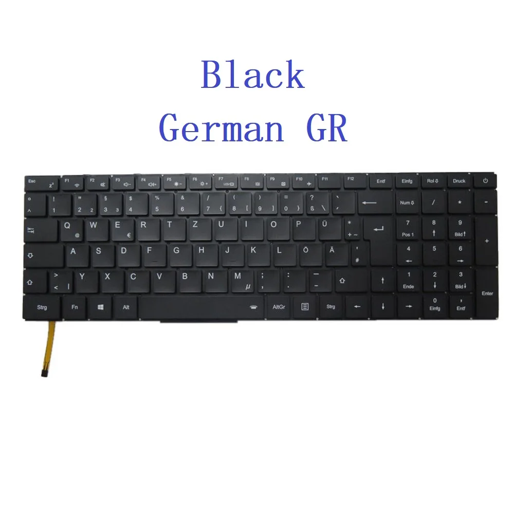 New Laptop With Backlit Keyboard For FUNHOUSE F10 APro MPro English US German GR Black/Silver