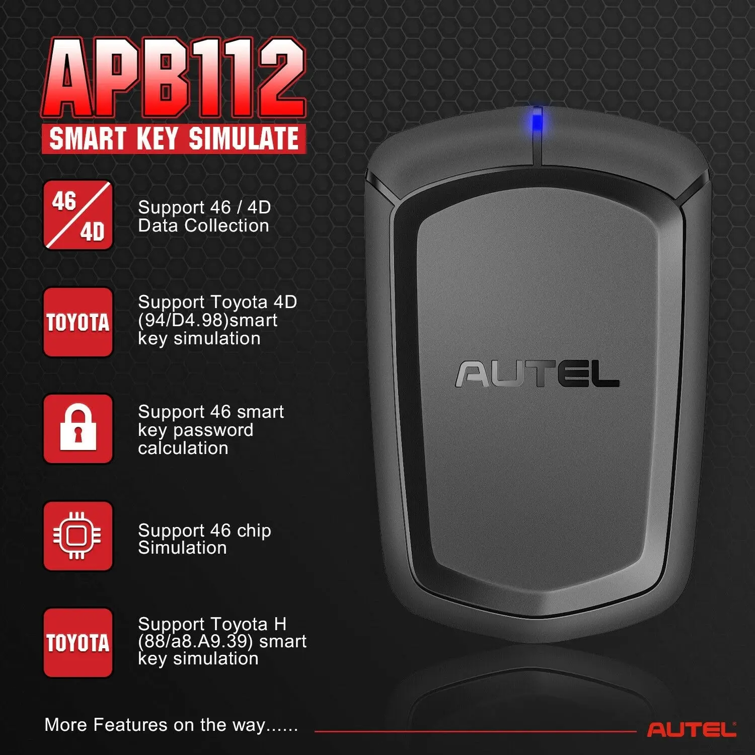 In Stock Autel MaxiIM G-BOX 3 Adapter & APB112 Smart Key Simulator &TOYOTA 8A BLADE AKL Kit Key Programmer For Benz All Key Lost