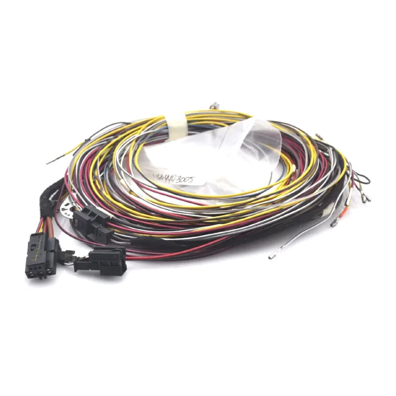 Retrofit LED Illuminated Door Sill courtesy cable For  ML GLE coupe W166