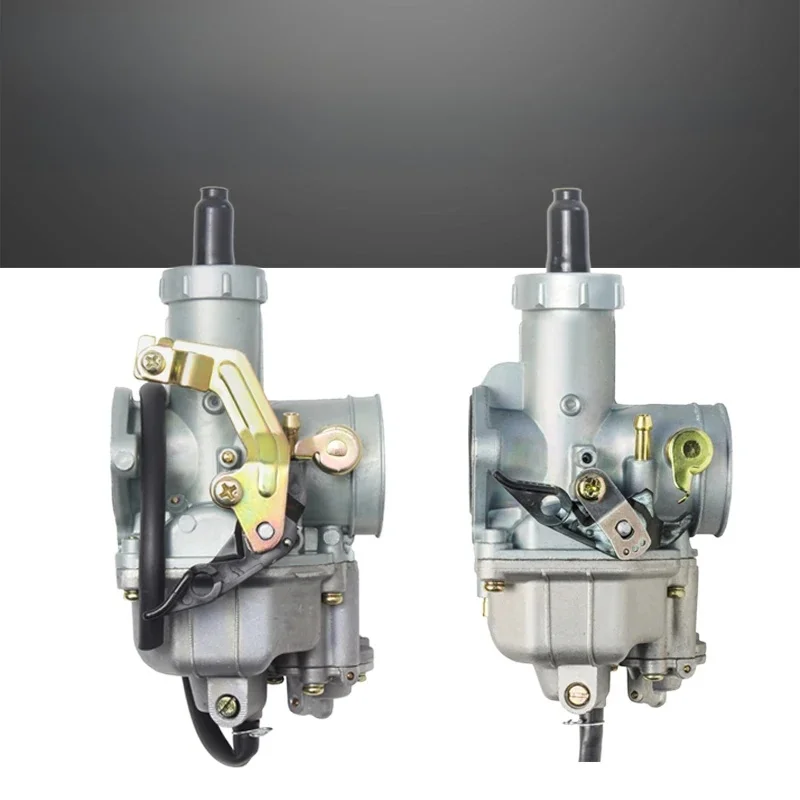 Carburateur PZ30 avec pompe d'accélérateur avec starter de câble + Kit de câble d'accélérateur double pour 175 200 250cc ATV Quad Go Kart Dirt Bike