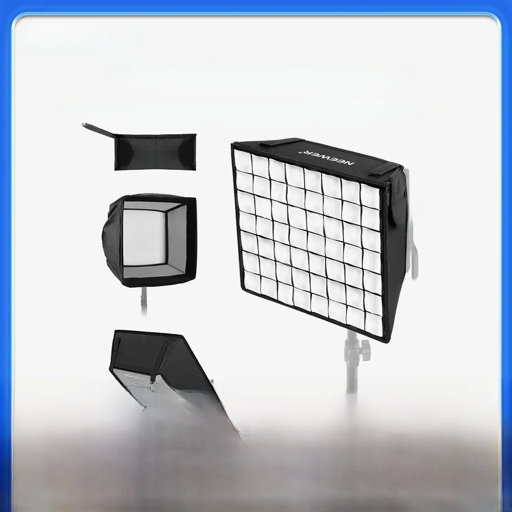 NEEWER – diffuseur de boîte à lumière pliable 12.2 "x 11.4", avec grille et sac, pour lumière vidéo LED NL660/SNL660/RGB660/RGB660 Pro/RGB660 PRO II