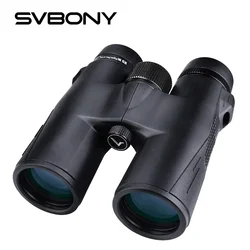 Svbony SV47 8x42/10x42 Binocolo HD Cannocchiale impermeabile per adulti, obiettivo FMC, prisma Bak4 per escursioni e osservare la fauna selvatica