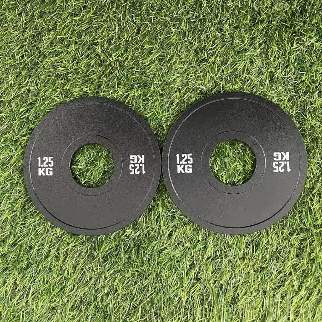 Equipo de placa de peso fraccional de acero, barra compacta de 1,25Kg, placas de levantamiento de pesas, disco para entrenamiento en casa y gimnasio, levantamiento de pesas