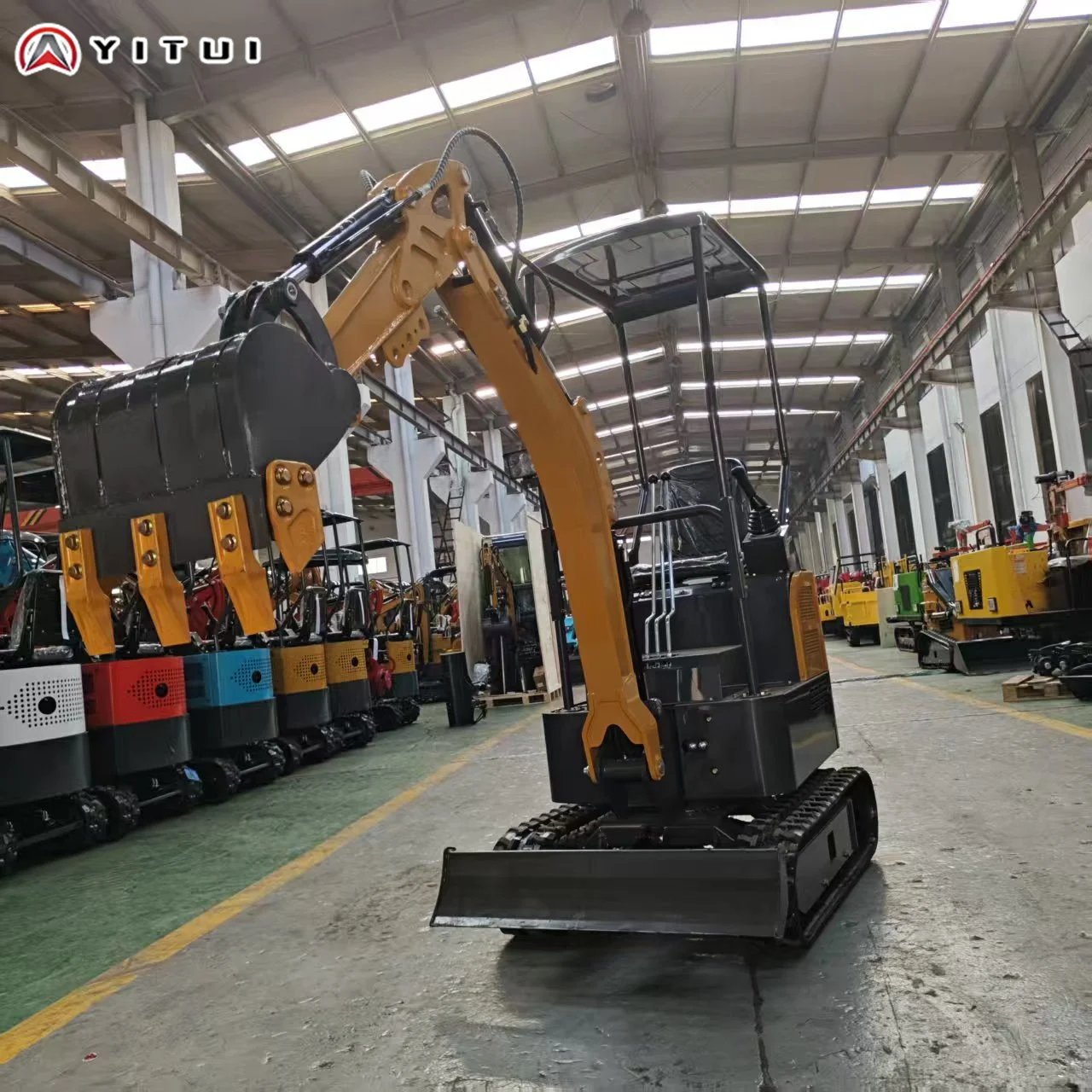 L'ultima miniescavatore climatizzato con oscillazione laterale del braccio grande supporta miniescavatori Customiezd