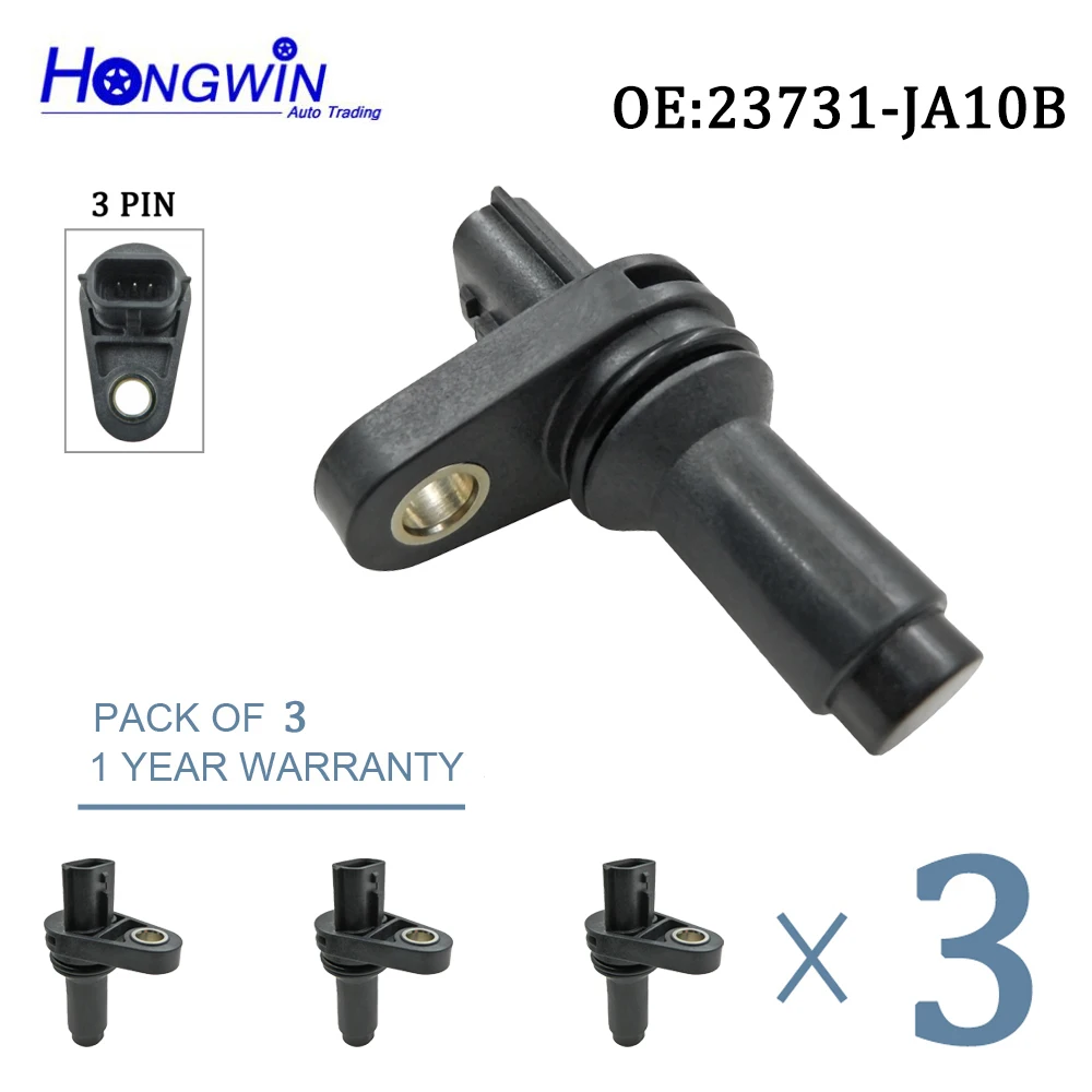 

3PCS Crankshaft Position Sensor For Nissan 370Z Altima Murano & Infiniti EX35 FX35 M35 23731-JA10B, 23731JA10B, 23731JA10A