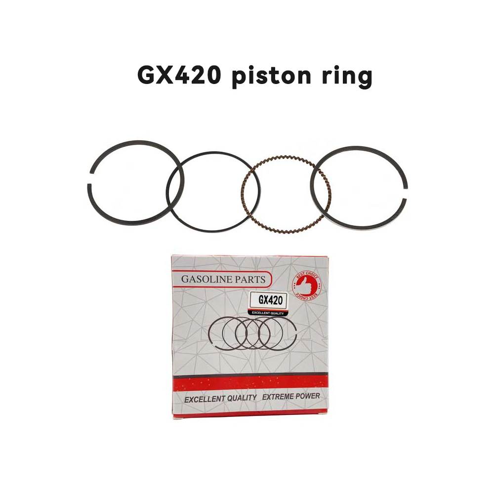 

Piston Ring Gasoline Engine Parts GX420 Piston Ring 190F/15HP Used for Chain Saw Edge Cutting Machine