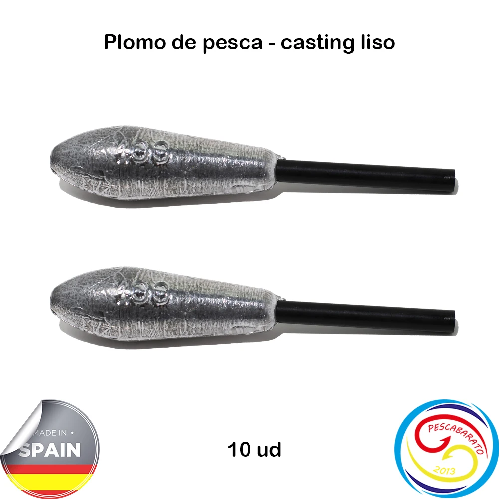 Lead for surfing casting. Lead casstin smooth sliding. Measurements: 90g, 100g, 110g, 120g, 130g, 140g, 150g. Sale of lead in batches.