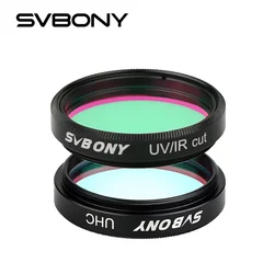 SVBONY Filter 1.25'' UHC /CLS Elimination of Light Pollution for Astronomy Telescope Eyepiece Observations of Deep Sky