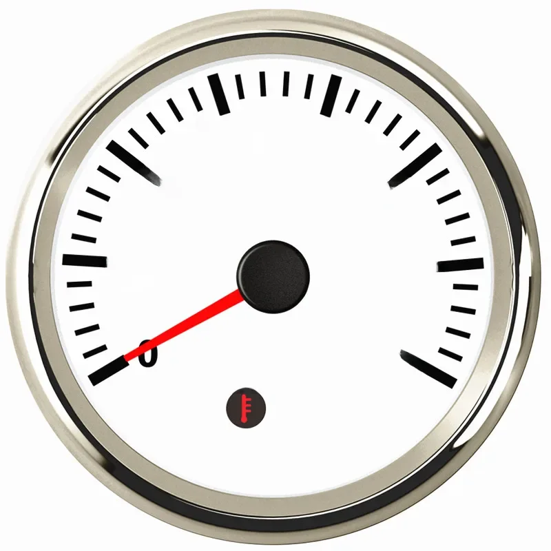 Drehzahlmesser für automatische Benzin- oder Dieselmotoren, 85 mm, 0–7000 U/min, Drehzahlmesser, rote Hintergrundbeleuchtung mit Öldruck-Temperatur- und Drehzahlalarmfunktion