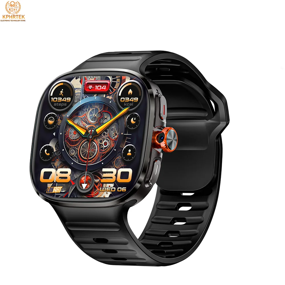 

LOKMAT Export Edition APPLLP 6 MAX Android Smartwatch with Rotating Camera for Taking Photos and Videos