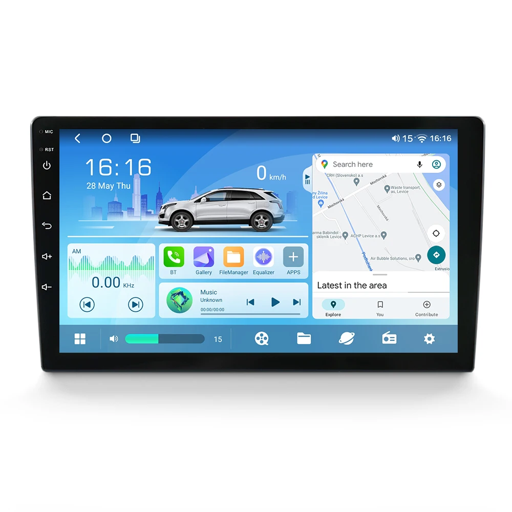 MEKEDE X20 X30 9/10 Zoll Universal Autoradio UIS7865 Kabelloses Carplay Android AUTO Navigation GPS Multimedia-Videoplayer – Detail 12