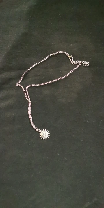 New Sun and Moon Necklace Charm Celestial Jewelry Dainty Love Friendship Soulmate Statement Punk Pendant Gift Fashion Women Men photo review