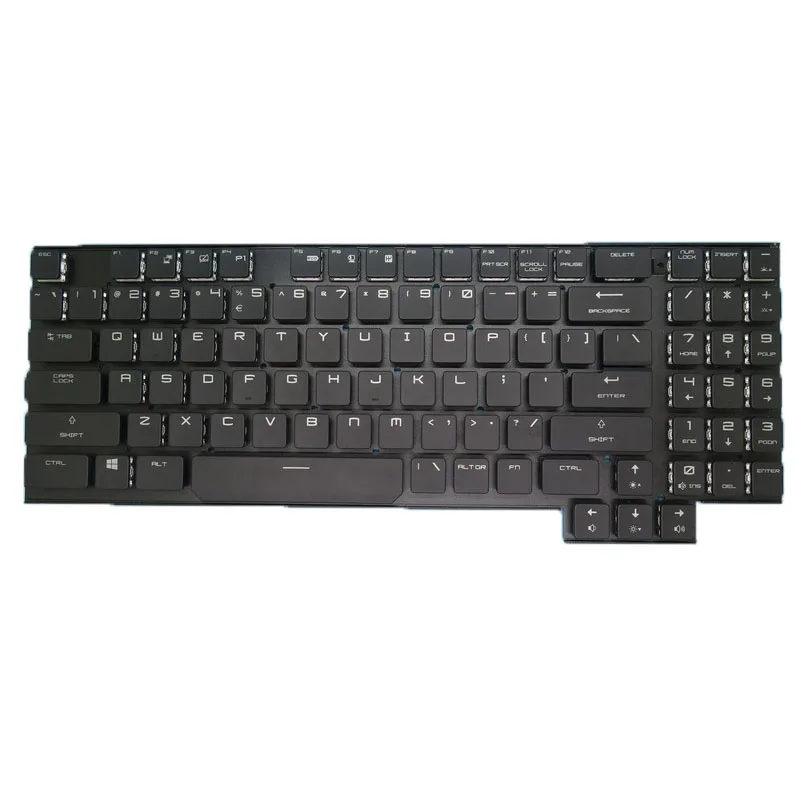 Laptop RGB Color Backlight GT75 GT75 TITAN 8RF 8RG 8SF 8SG 9SG 9SF 10SG 10SF GT75VR Keyboard For MSI OS117A2001 English US New