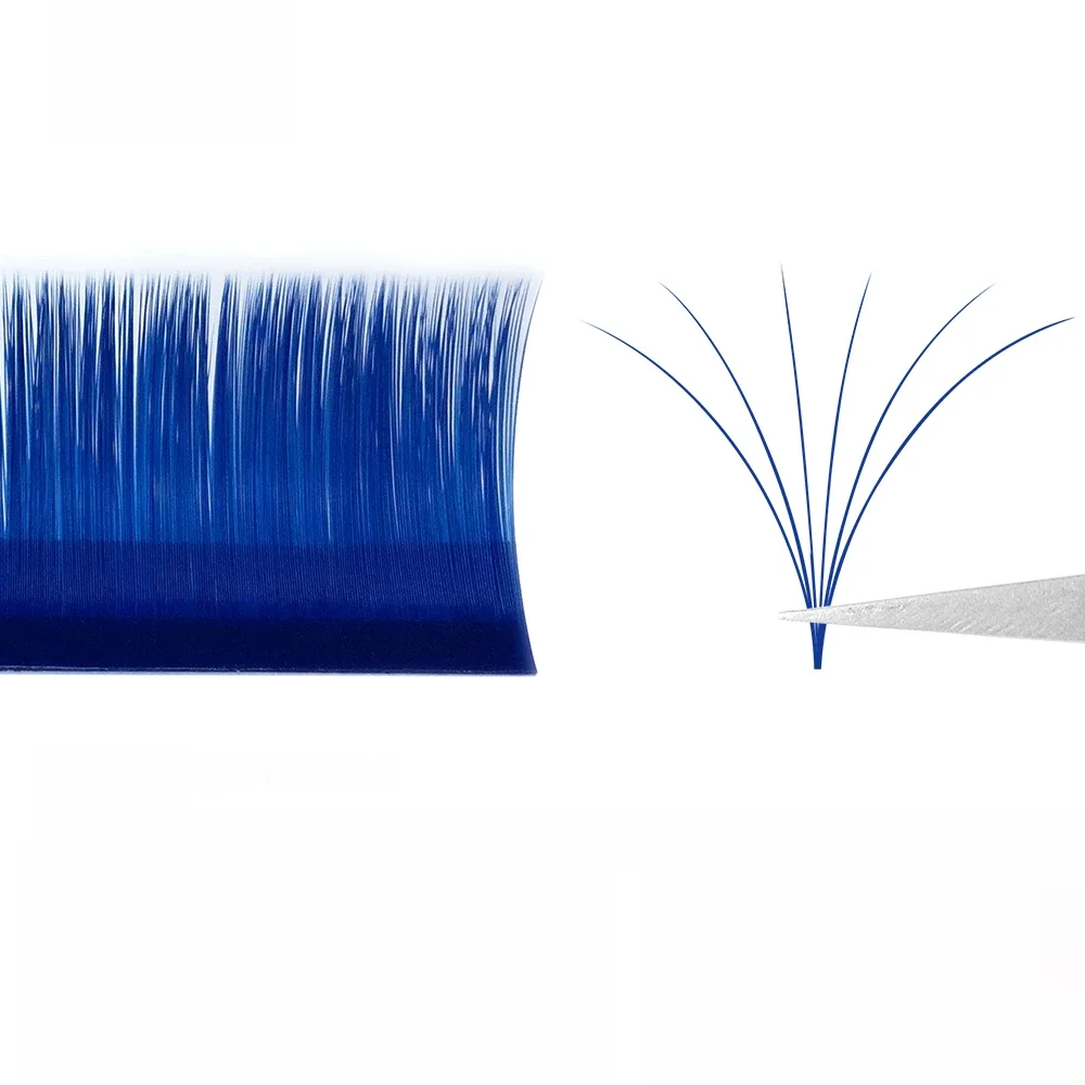 GLAMLASH coloré facile ventilateur cils Extension de cils cils de vison doux volume russe faux cils couleur cils de couleur naturelle