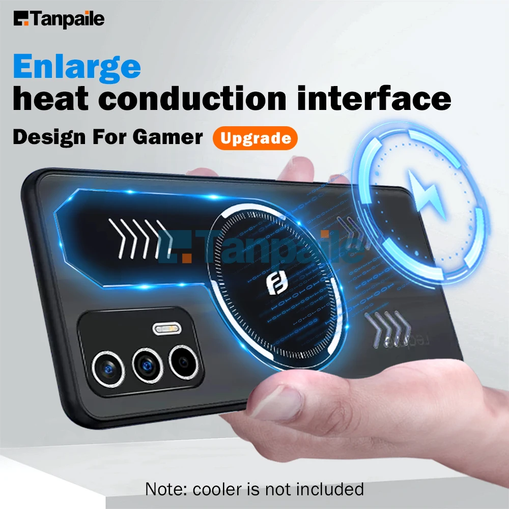 

Cooling Magnetic Case For Realme GT 5G Neo2 Neo 3T GT2 Neo2T GT2 Pro Flash Explorer Master 3 Q3 Magsafe Heat Dissipation Cover