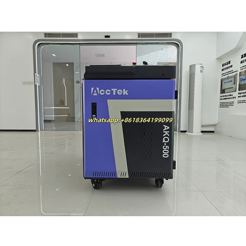 Pulitore laser per rimozione ruggine laser a fibra a impulsi 300w 1000w 500w Macchina per la pulizia della rimozione della ruggine laser per metallo