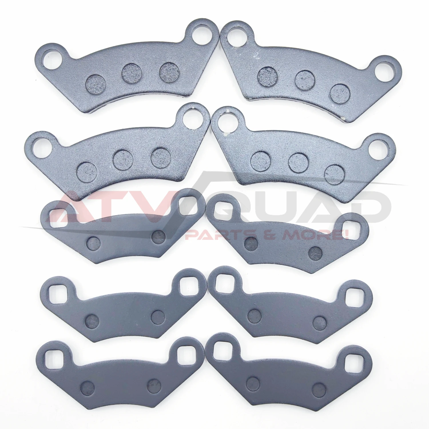 Front Rear Brake Pad Kit for Stels ATV 300B Buyang 300 Feishen FA-D300 G300 H300 4.3.01.3370 LU019285 4.3.01.3350 LU019284