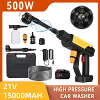 70Bar Cordless High Pressure lever Wash Spray Water Gun Car Wash Pressure Water washing Machine for Makita 18V Battery