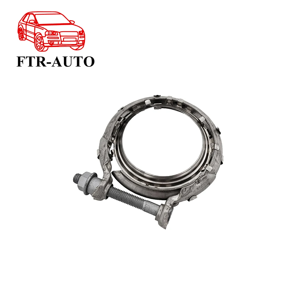 Turbocharger Exhaust Pipe Clamp with Cone Seat 208253737R for Renault Captur Scenic 4 KADJAR