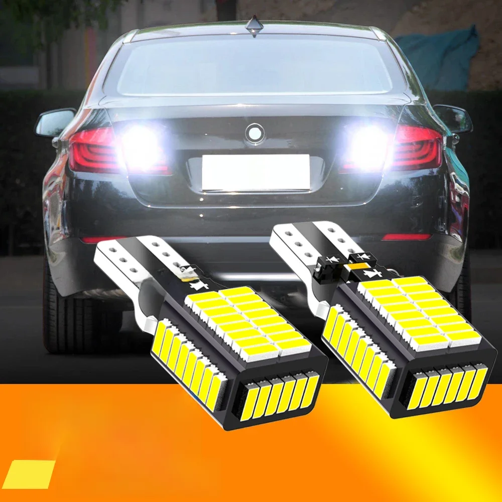 2 stücke LED Reverse Licht Blub Backup Lampe W16W T15 921 Canbus Für BMW E81 E87 E88 E82 E92 E90 E91 E60 f07 F11 E61 1 3 5 Serie