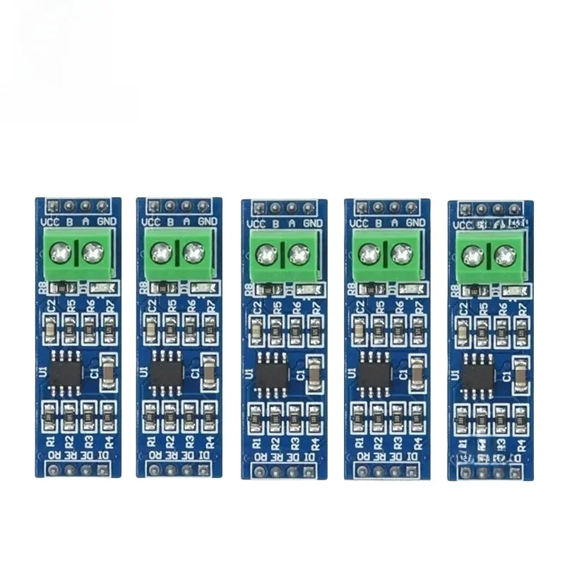 1/5 pièces Module MAX485 RS-485 TTL tourner vers RS485 MAX485CSA Module de convertisseur pour microcontrôleur Arduino accessoires de développement MCU