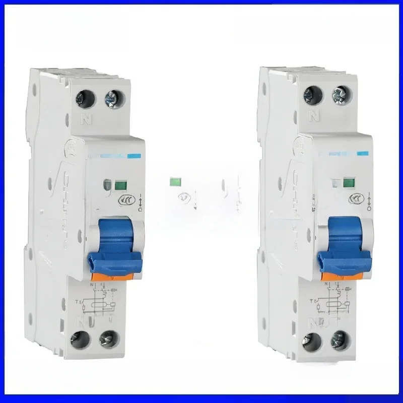 CHINT NB2LE Curve B C Type A AC 1P+N aardlekschakelaar met reststroombeveiliging RCBO 30MA kabelbeschermers