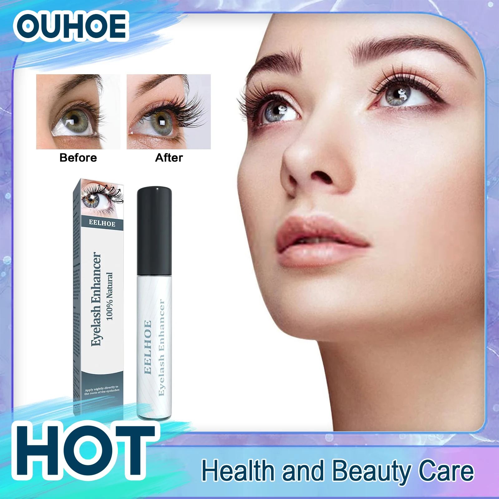 Fast Eyelash Growth Serum Eyelashes Eyebrow Enhancement Eyelash Lift Lengthening Thicker Eyelashes Eyelash Growth Serum New