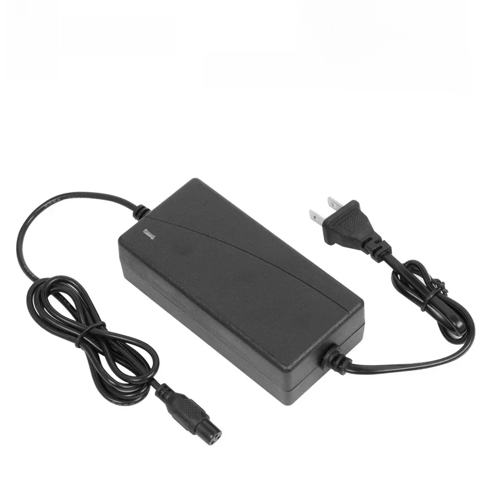 AliExpress LCQPTW Battery Charger for E-bike Hoverboard 42v 2A 3 pins Lithium Li-ion Chargers Electric Bike Power Supply Adapter EU/UK/AU/US Plug