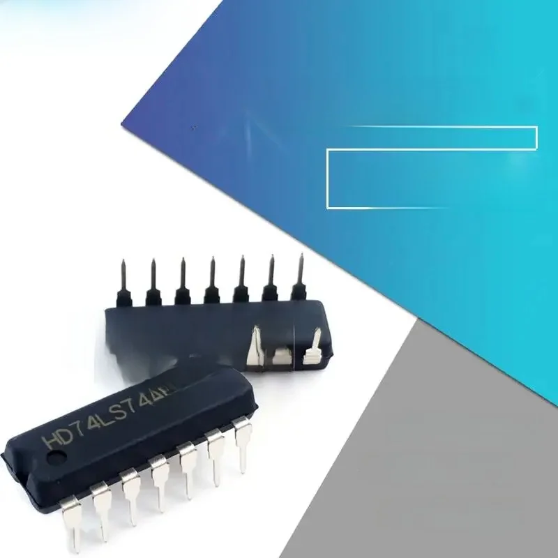 IC d'origine, HD74LS74I-DIP14, HDLS7474 DIP, SN74LS74AN, DIP-14, 74LS74, SN74LS74N, HD74LS74P, 10 pièces, nouveau