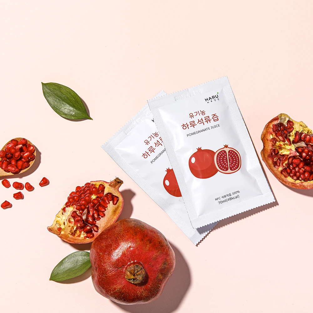 유기농석류 100% NFC착즙액 첨가물없는 석류즙 70ml * 30포