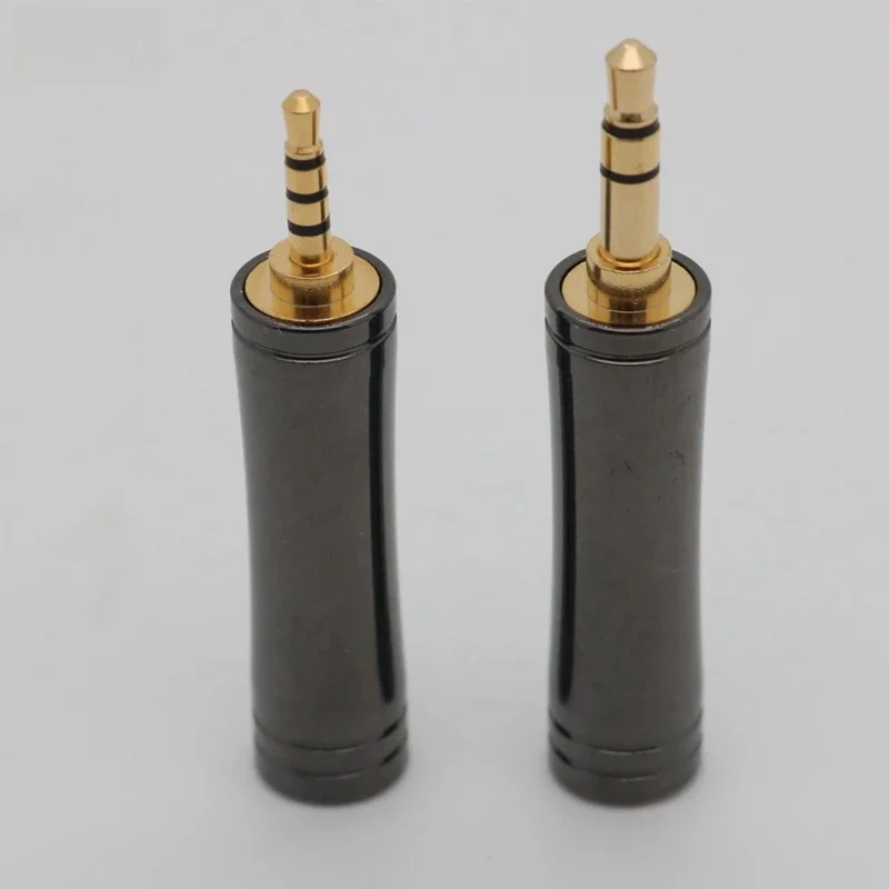 IvipQ-82 Pozłacany, z czystej miedzi, adapter audio HIFI 4.4mm żeński na 3.5mm 2.5mm, konwerter słuchawkowy, akcesoria. — zdjęcie produktu 7