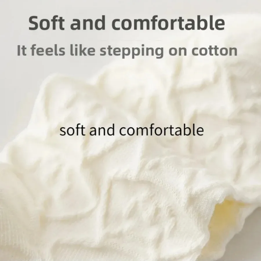 白い漫画柄の靴下10足、ファッショナブルな秋と冬の靴下、日常着やバスケットボールスポーツに最適です。