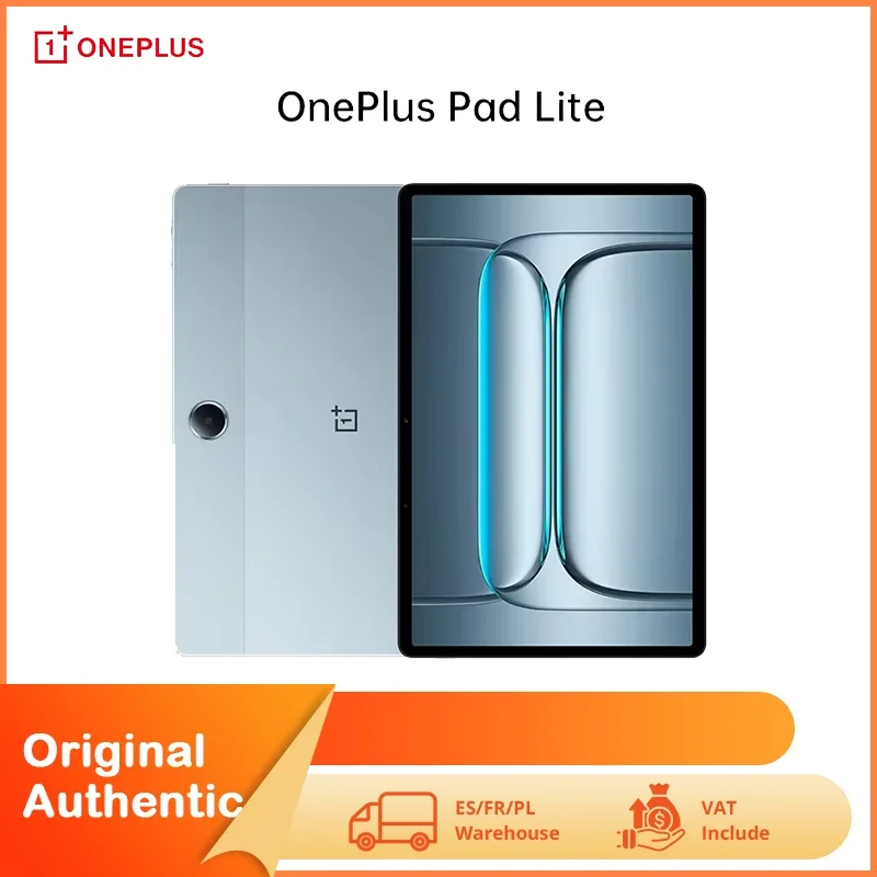 Tablet OnePlus Pad Lite Versione Globale 11" Display con Trasmissione a 90Hz e Protezione per gli Occhi Batteria Super-Grande da 9340 mAh MediaTek Helio G100