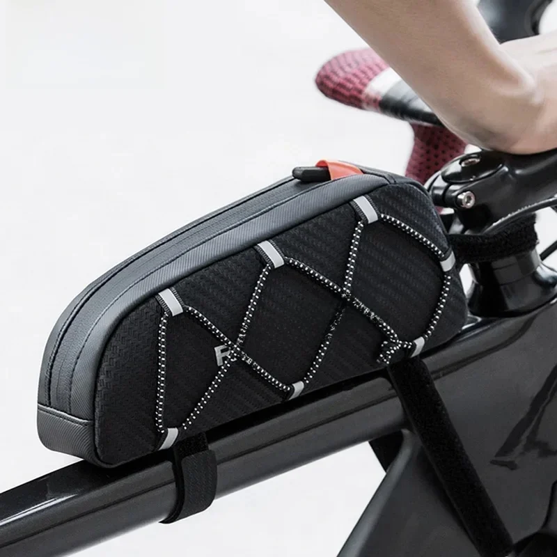 AliExpress ROCKBROS Bike Bag Waterproof Reflective Front Top Frame Tube Bag Ultralight Bicycle Bag Cycling Bag Touring Riding Gear