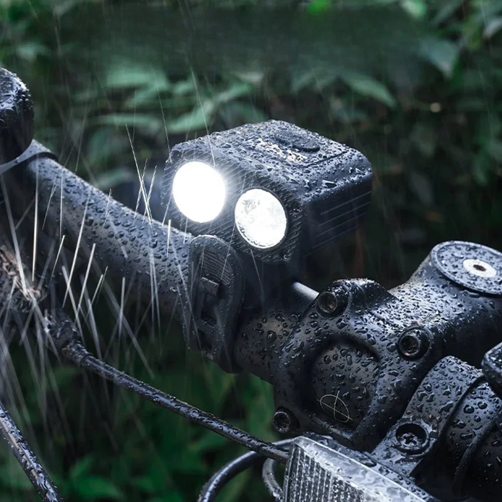 AliExpress 2025 USB Rechargeable MTB Bike Headlight - Bright Front Lamp with Multiple Modes for Night Cycling