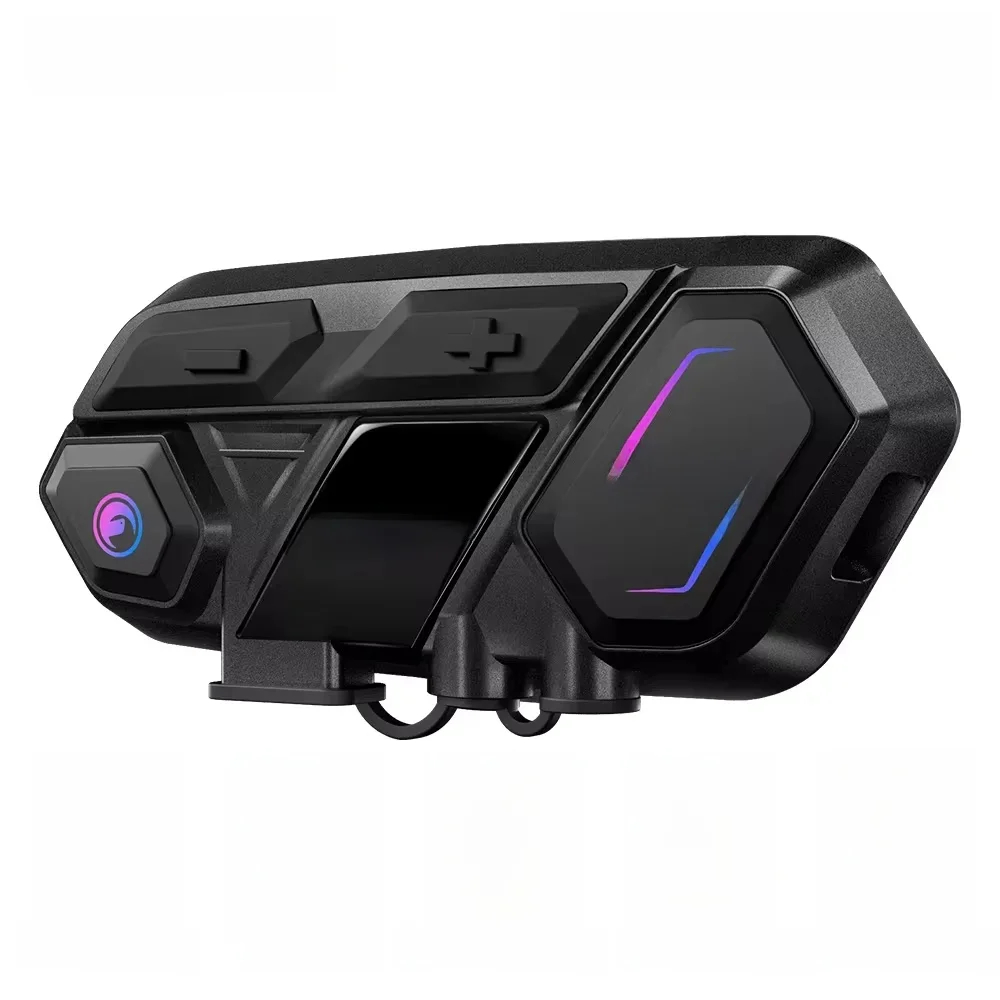 Fodsports M1-S Pro Helm Intercom Headset Motorfiets Waterdichte Bluetooth Intercom 2000M Draadloze Intercomunicador 10 rijders praten op hetzelfde moment, Ondersteuning Deel Muziek. - afbeelding 2