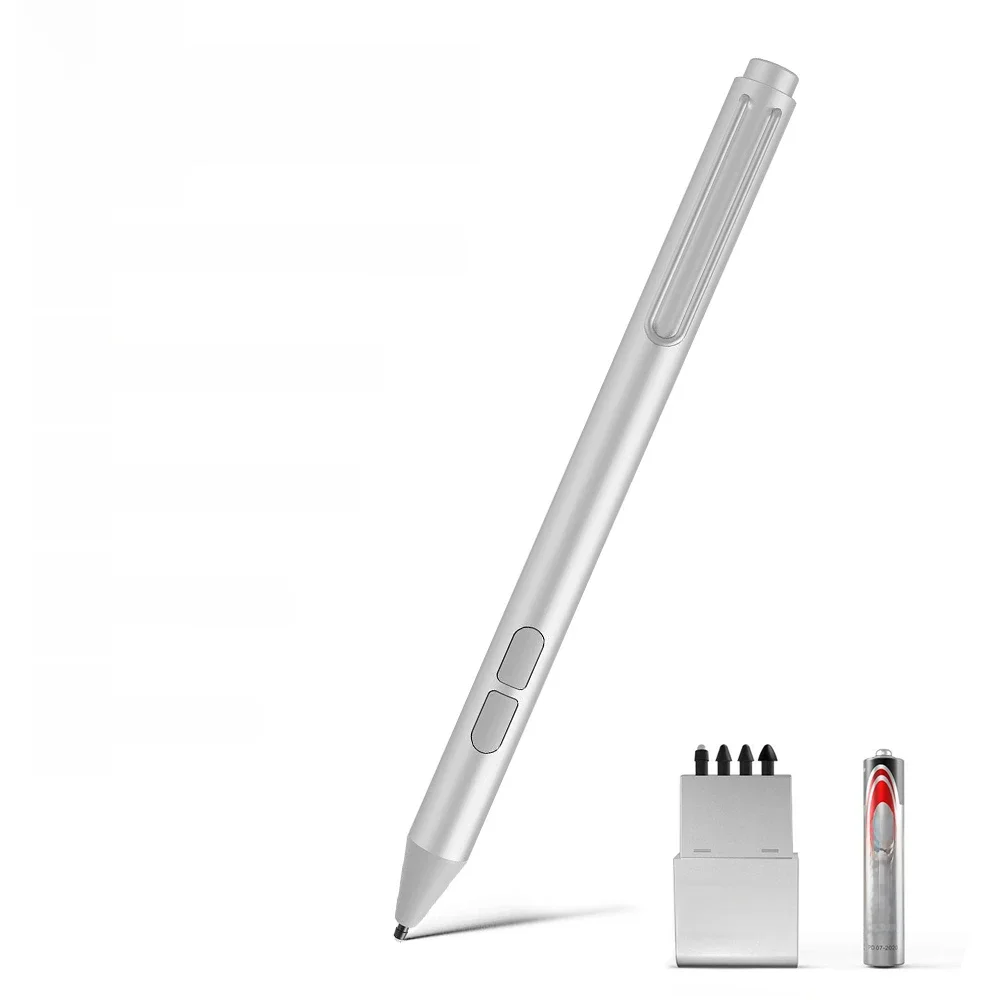 Toque Stylus Pen para Microsoft Surface 4096, Sensibilidade à Pressão, Rejeição Palm, Compatível com
