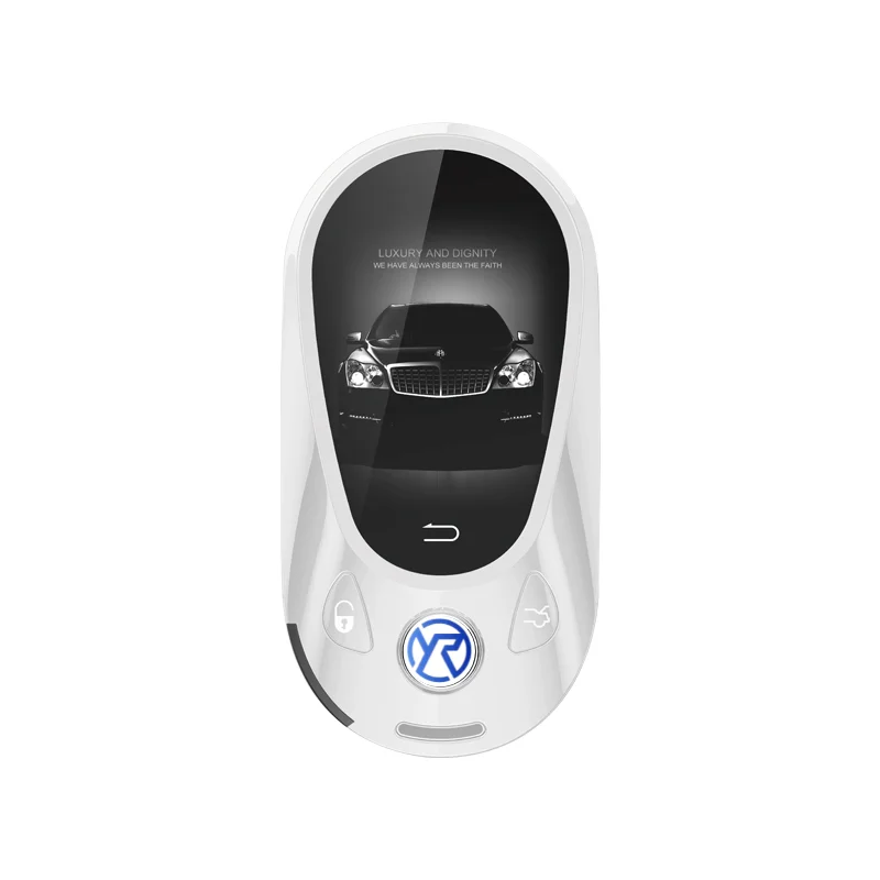 Universal LCD Smart Car Key Suitable for All Keyless Start Cars HD Screen Multiple Colors Add Keyless Entry Function