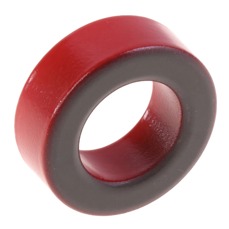 T157-2 Iron Ferrite Toroid Cores 40*24*14.5 mm For Inductors Iron powder Core Red Ring Low permeability