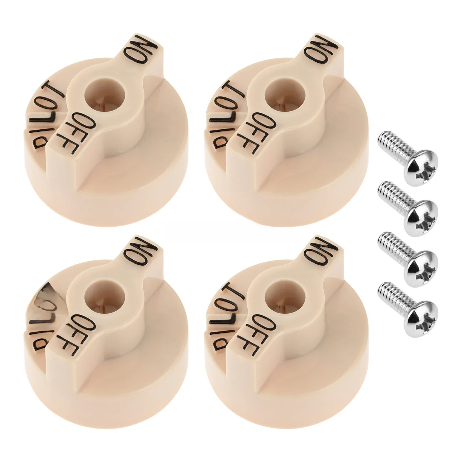 Bouton de contrôle de la température de remplacement, thermoandre1751-700, vanne de gaz pour friteuse à gaz Robertshaw, four, cheminée, microphone, 4 pièces, 506-012