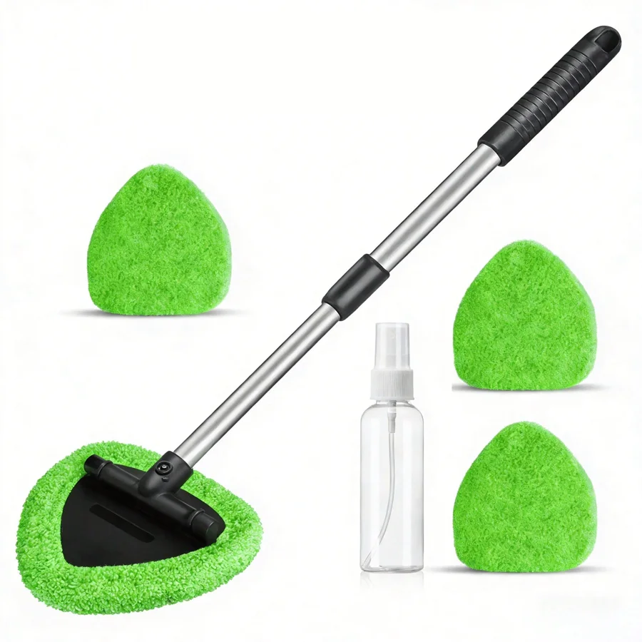 Interior Detailing Kit - Windshield Cleaner Tool, Car Window Cleaner