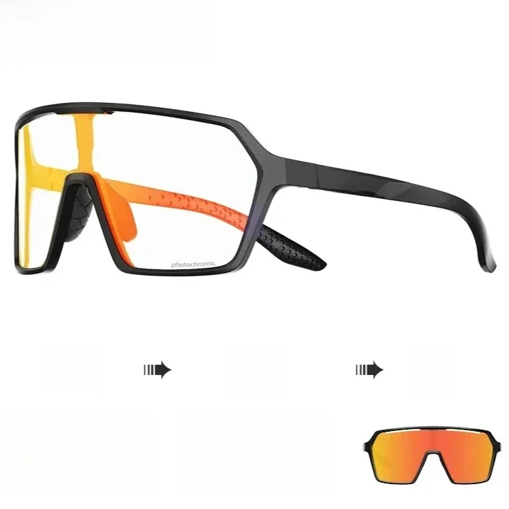 AliExpress SCVCN Color Photochromic Cycling Glasses UV400 Bike Sunglasses for Men Women Driving Glasses MTB Road Sport Eyewear Running