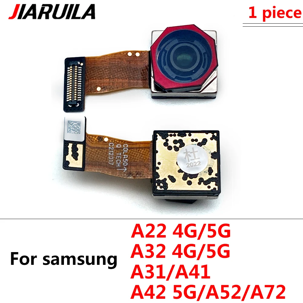 Rear Back Camera For Samsung A52 A72 A31 A41 A22 A32 A42 4G 5G Camera Module Backside Replacement Parts