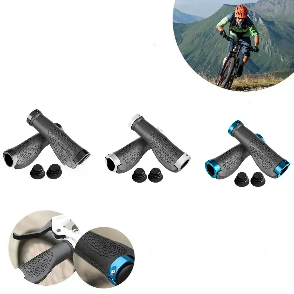 AliExpress Anti Skid Rubber Bicycle Grips Mountain Bike Lock On Bicycle Handlebars Grips 2.5cm MTB Road Cycling