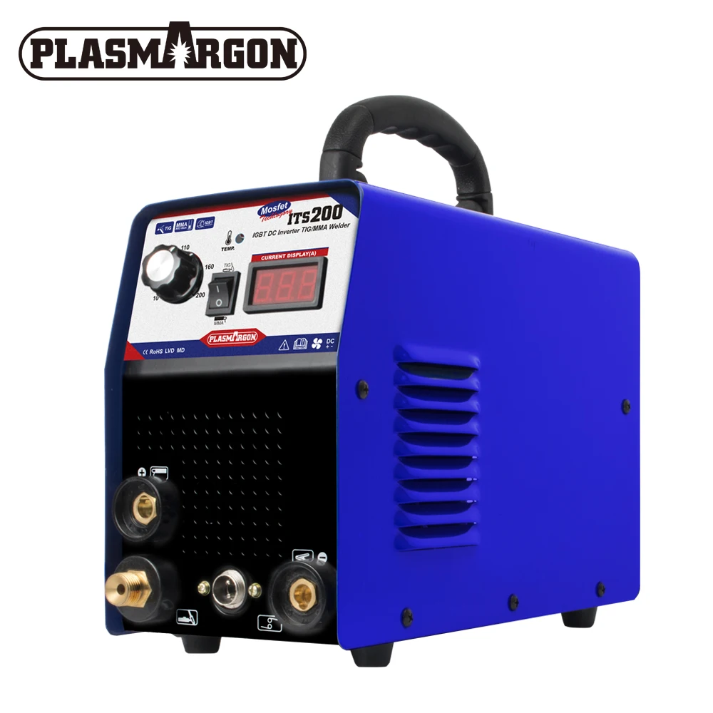 

ITS200 2 in1 TIG / MMA / ARC Welding Machine IGBT Inverter 200A DC Argon Welder Semi-Automatic Welding Soldering Iron