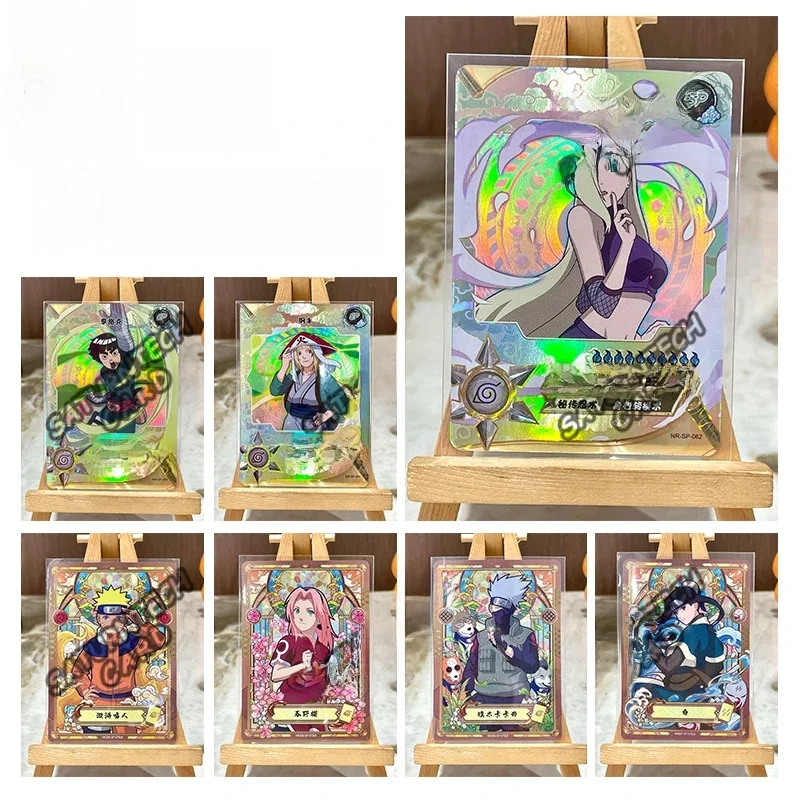 KAYOU Naruto SP carte 41-77 série Anime Tsunade Jiraiya Minato Senju Hashirama carte de Collection noël garçon jouets cadeau