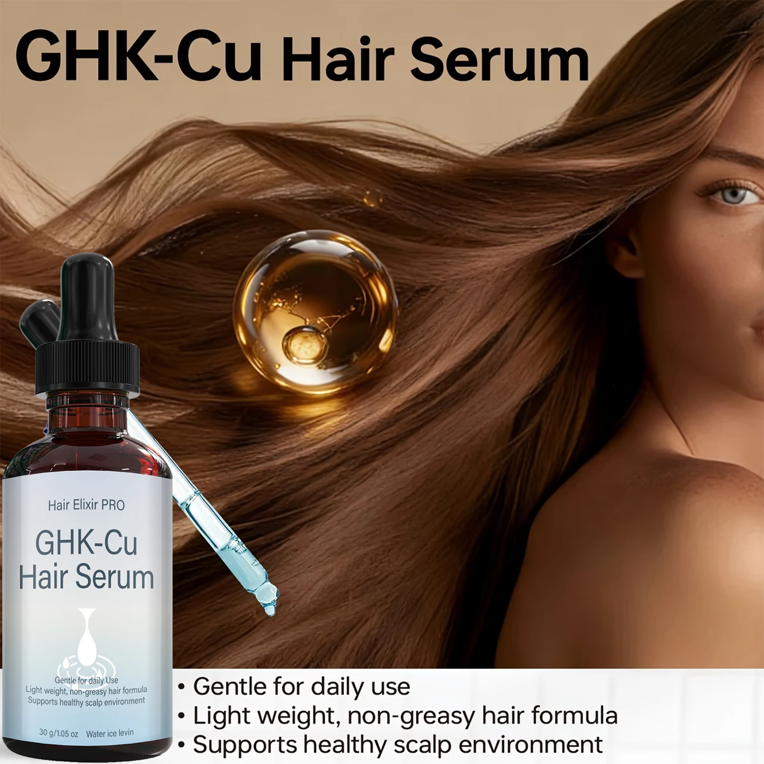 Water Ice Levin Lightweight GH - Hair Care Hair Serum recension och pris